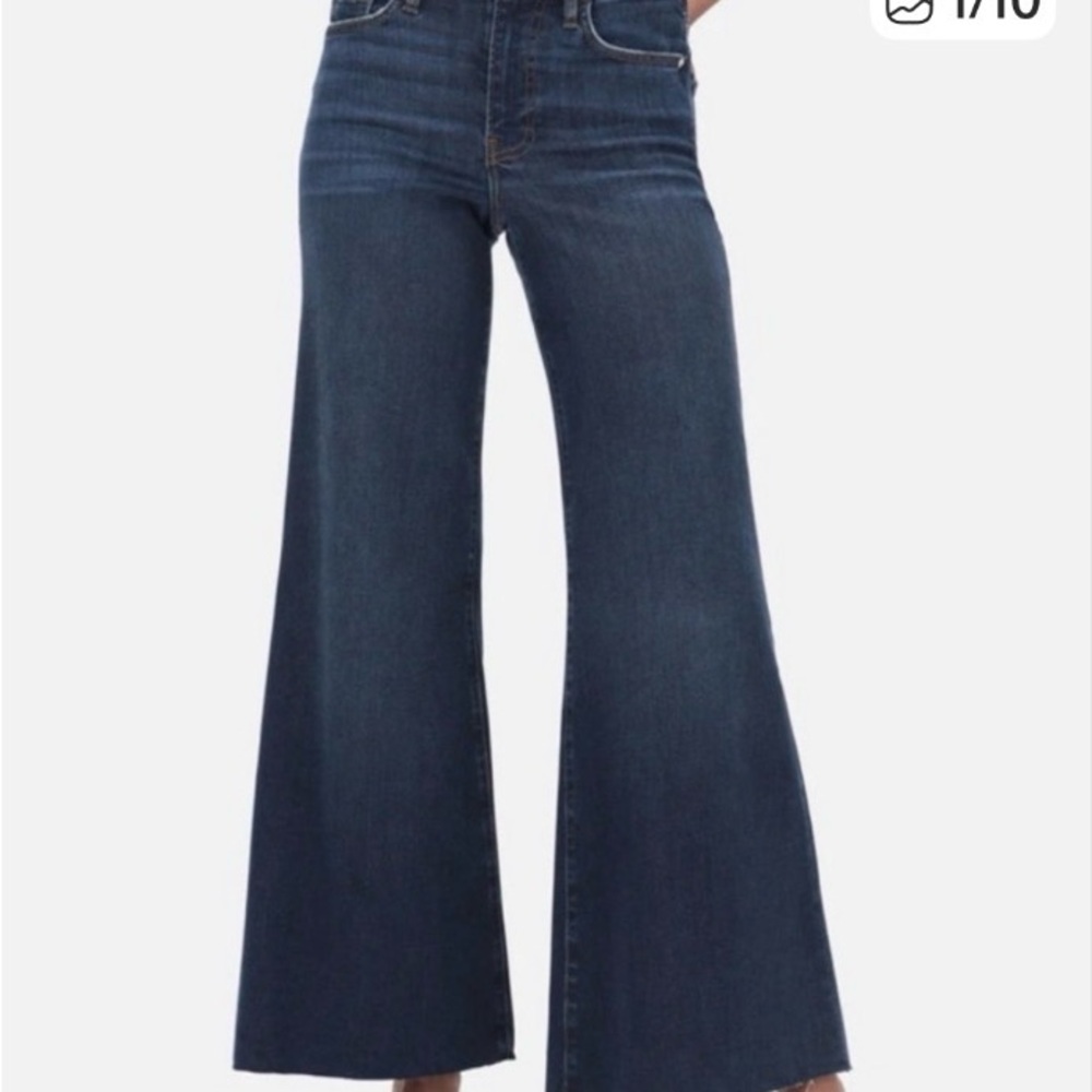Frame Denim Le Slim Palazzo Jeans